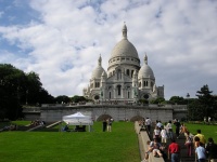 bazylika Sacre Creur z zewntrz..